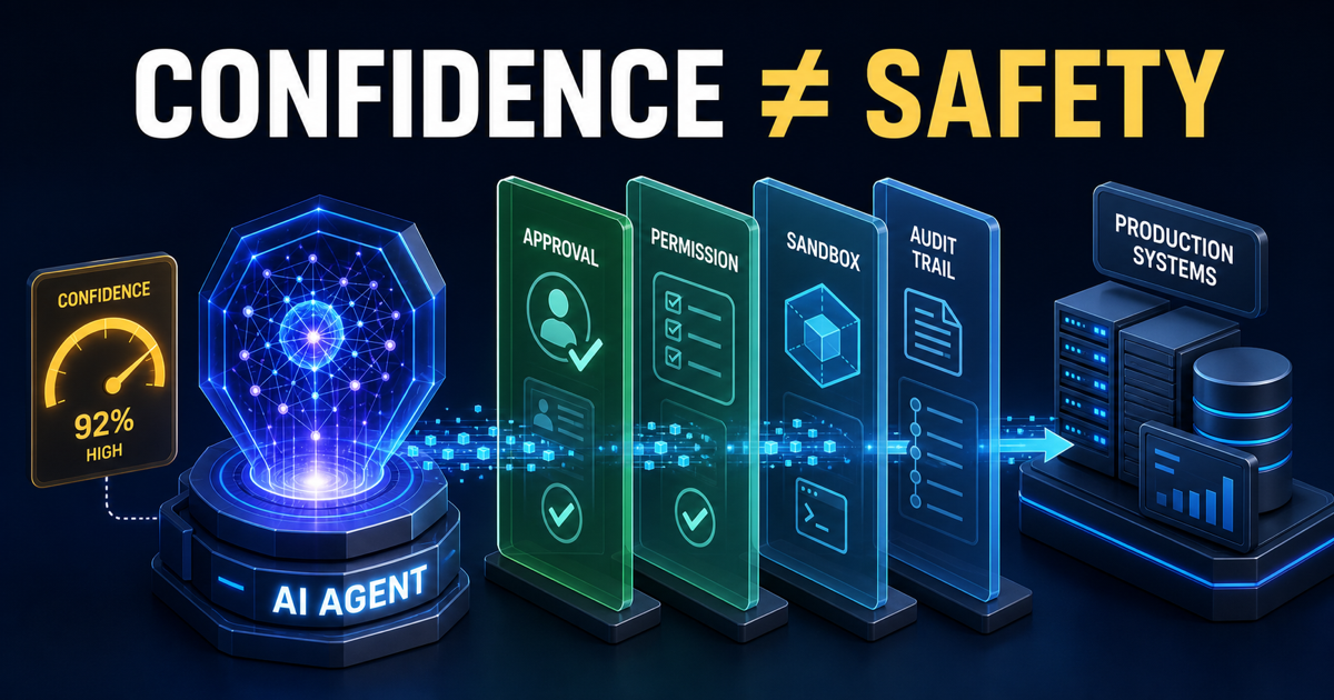 Skor Confidence Bukan Pagar Pengaman: Merancang Otonomi AI Agent